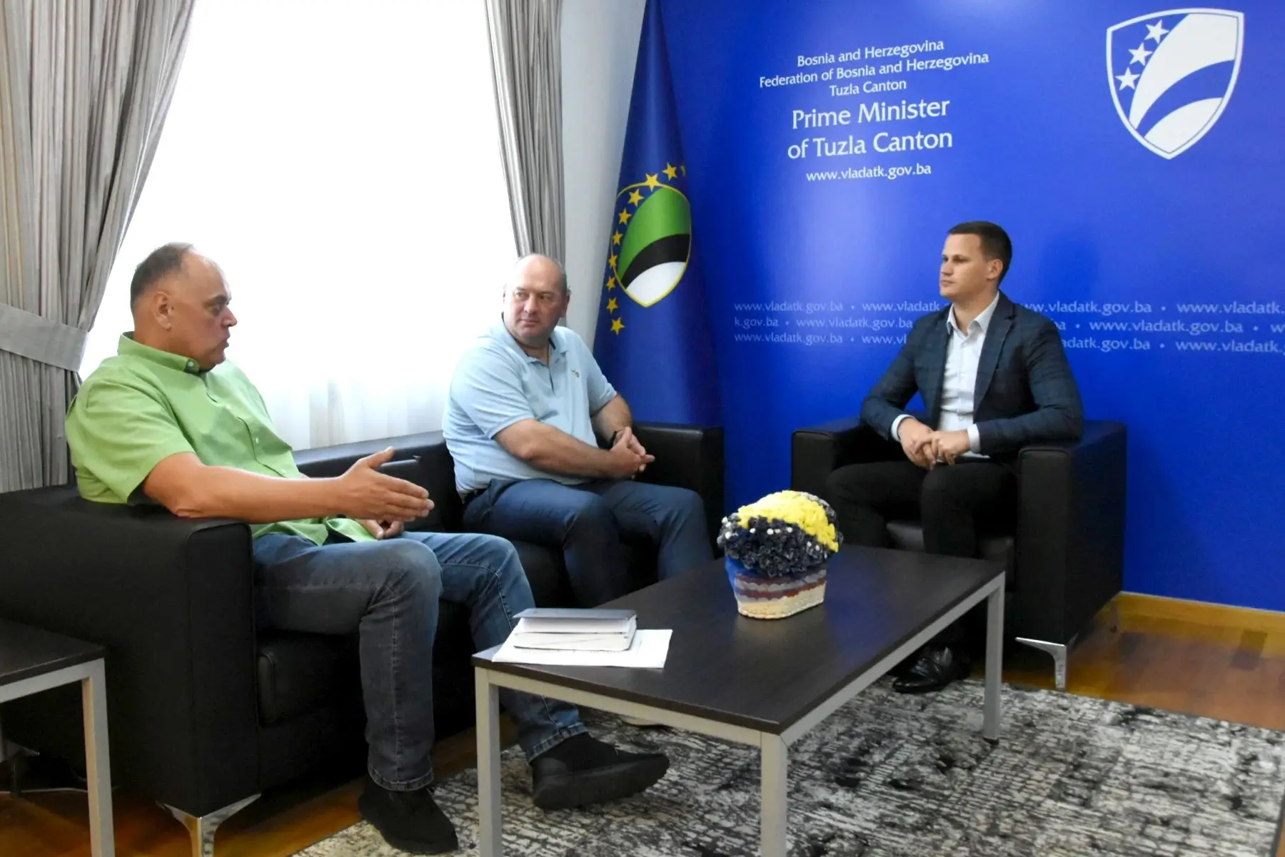 Premijer Halilagić razgovarao sa organizatorima Svjetskog prvenstva u sportskom ribolovu
